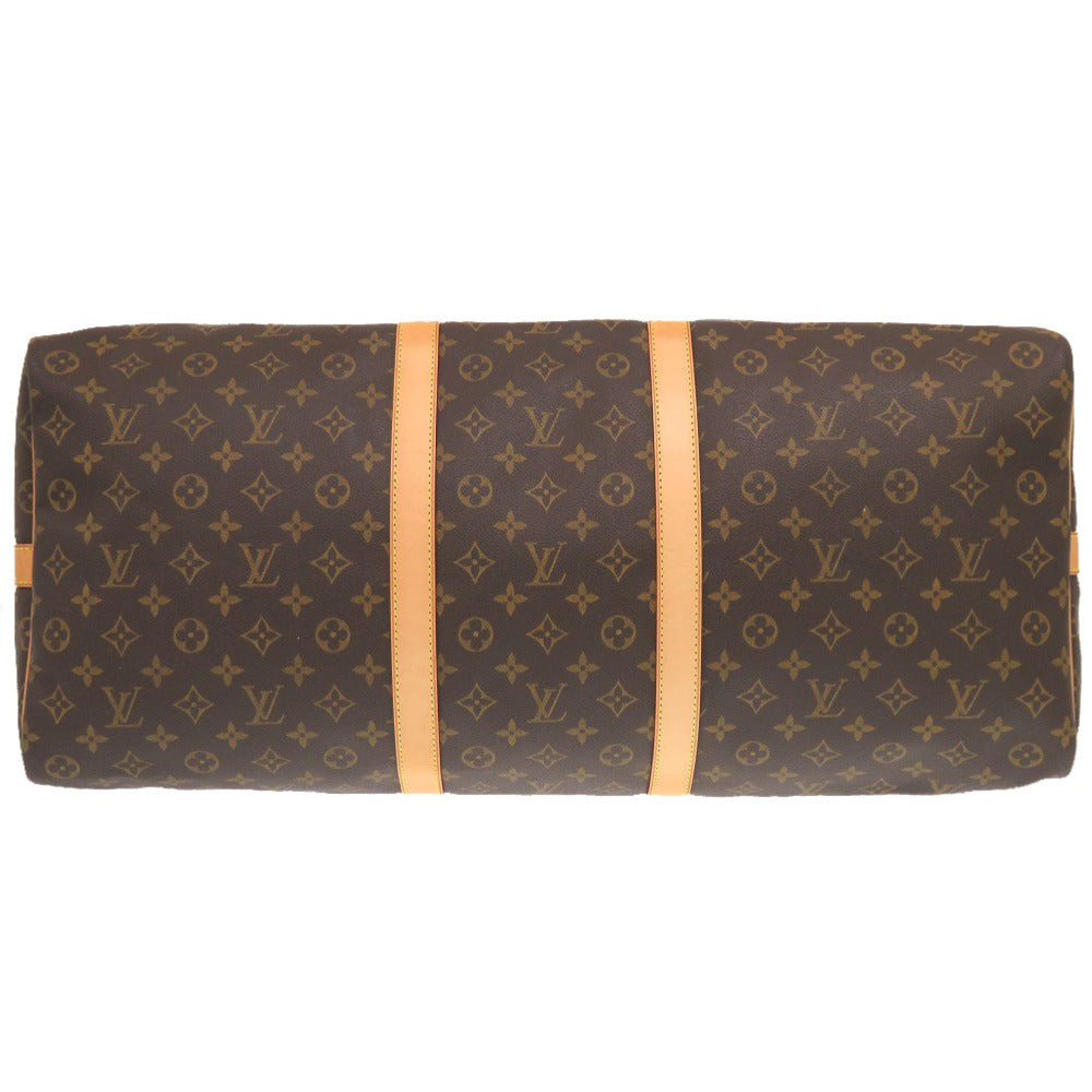 LOUIS VUITTON Boston Duffel bag M41412 Monogram canvas Brown Monogram Keepall bandouliere60