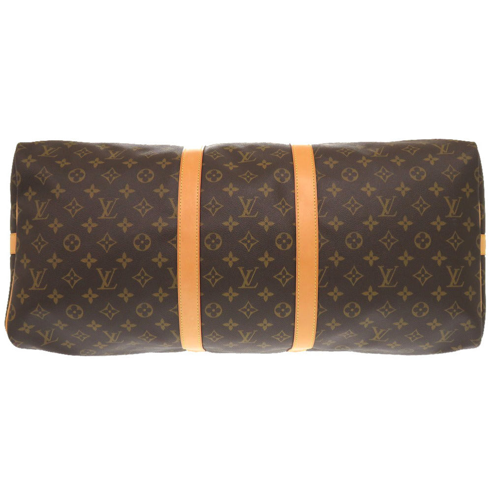 LOUIS VUITTON Boston Duffel bag M41414 Monogram canvas Brown Monogram Keepall bandouliere55