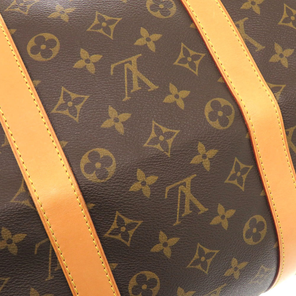 LOUIS VUITTON Boston Duffel bag M41414 Monogram canvas Brown Monogram Keepall bandouliere55