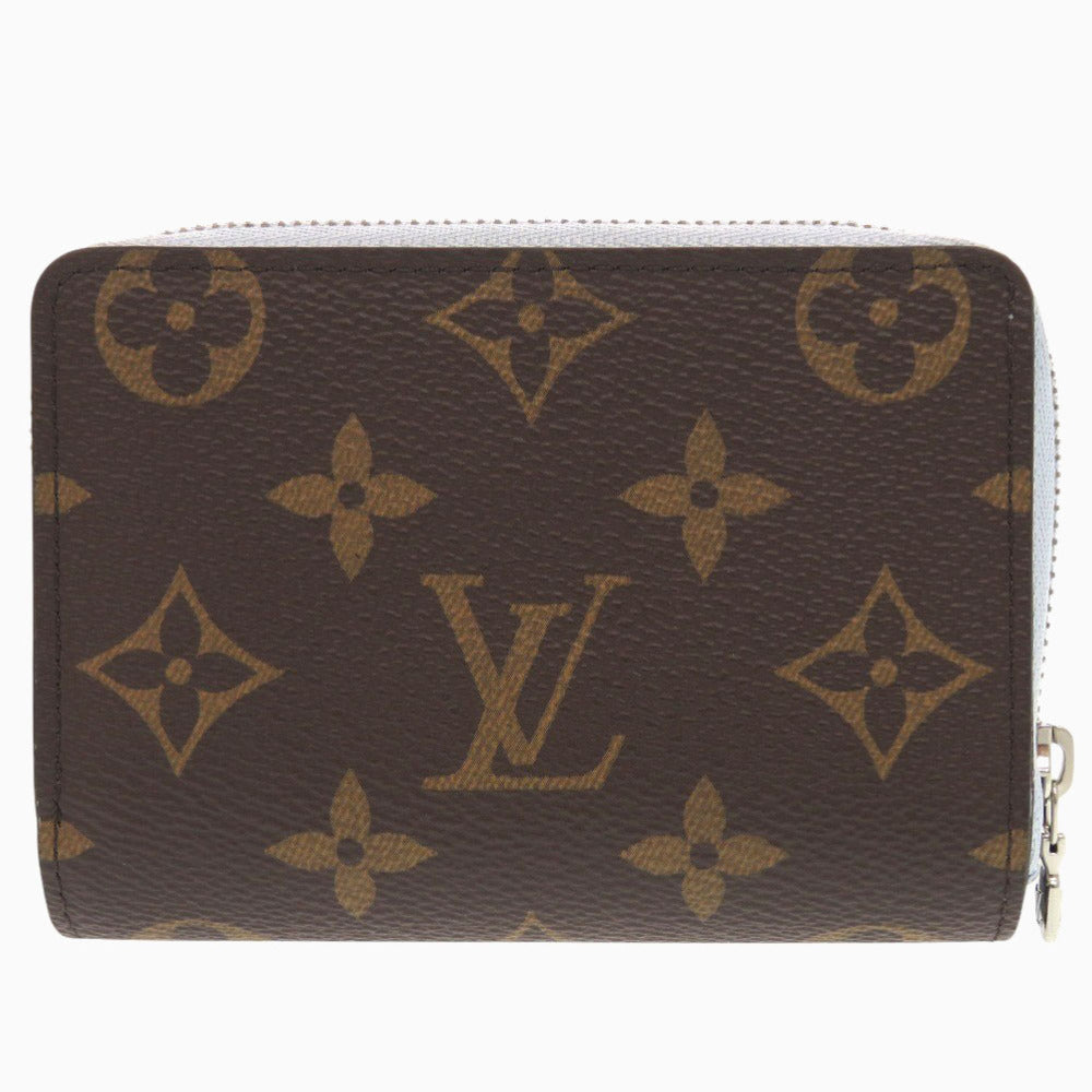 LOUIS VUITTON Bifold Wallet M11778 Monogram canvas Washed Blue Monogram Portefeuille Lou Women Used