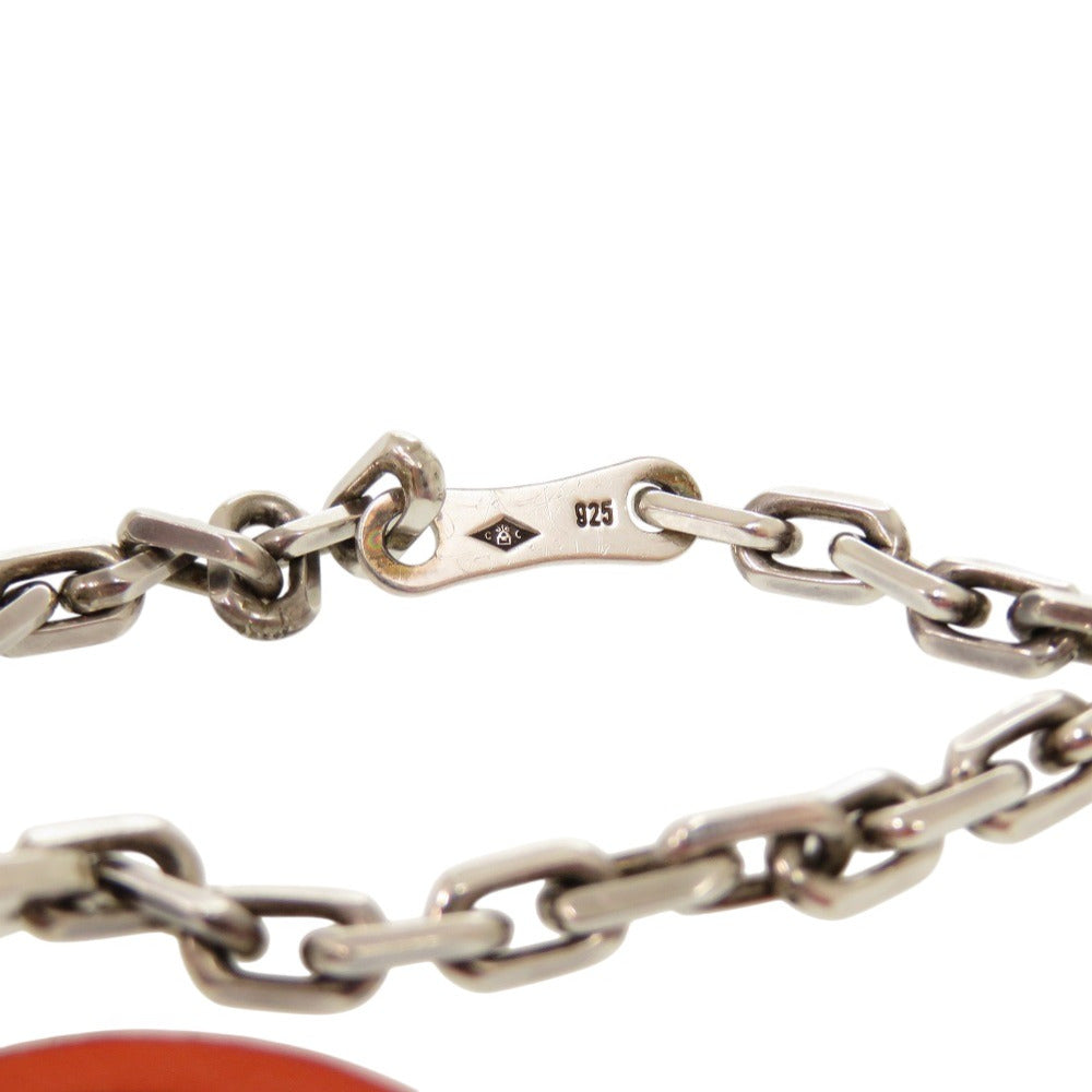 HERMES key ring Votadelakt, Silver925 Orange Kelly doll