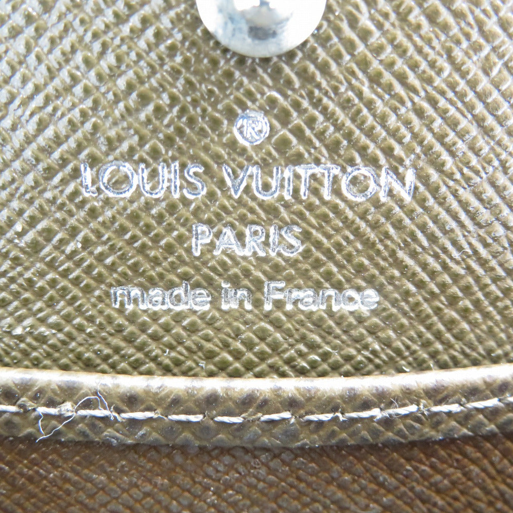 LOUIS VUITTON Coin case M30388 Taiga Grizzly Porto Monnet Bowat