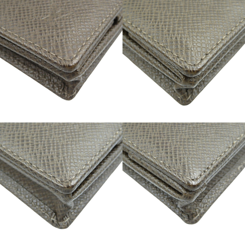 LOUIS VUITTON Coin case M30388 Taiga Grizzly Porto Monnet Bowat