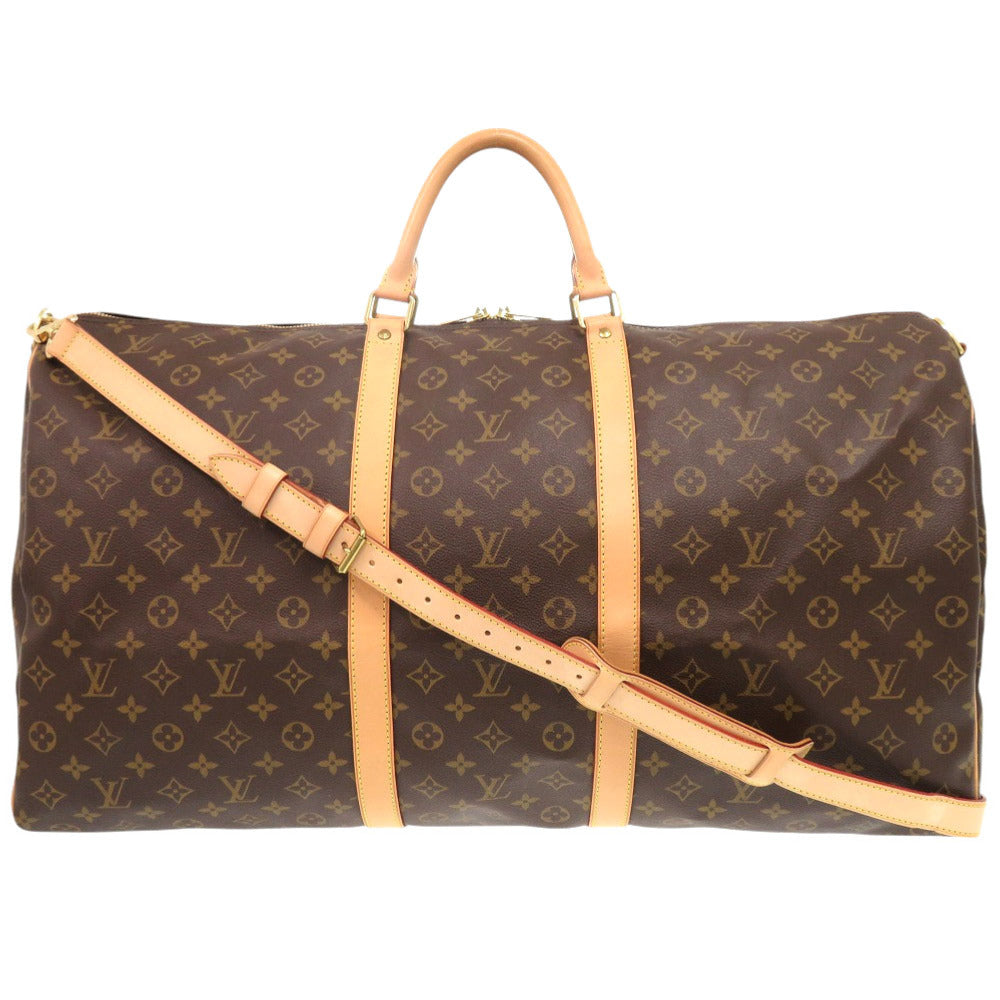 LOUIS VUITTON Boston Duffel bag M41412 Monogram canvas Brown Monogram Keepall bandouliere60