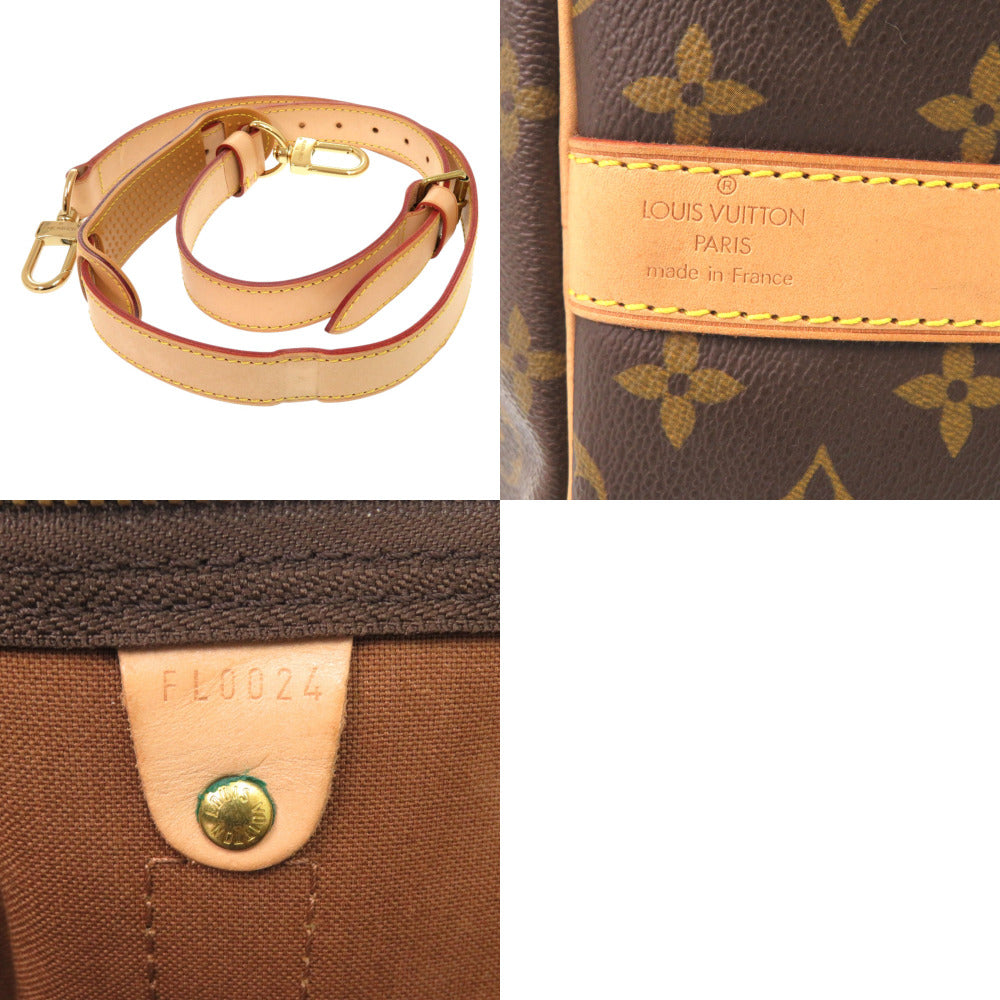 LOUIS VUITTON Boston Duffel bag M41412 Monogram canvas Brown Monogram Keepall bandouliere60