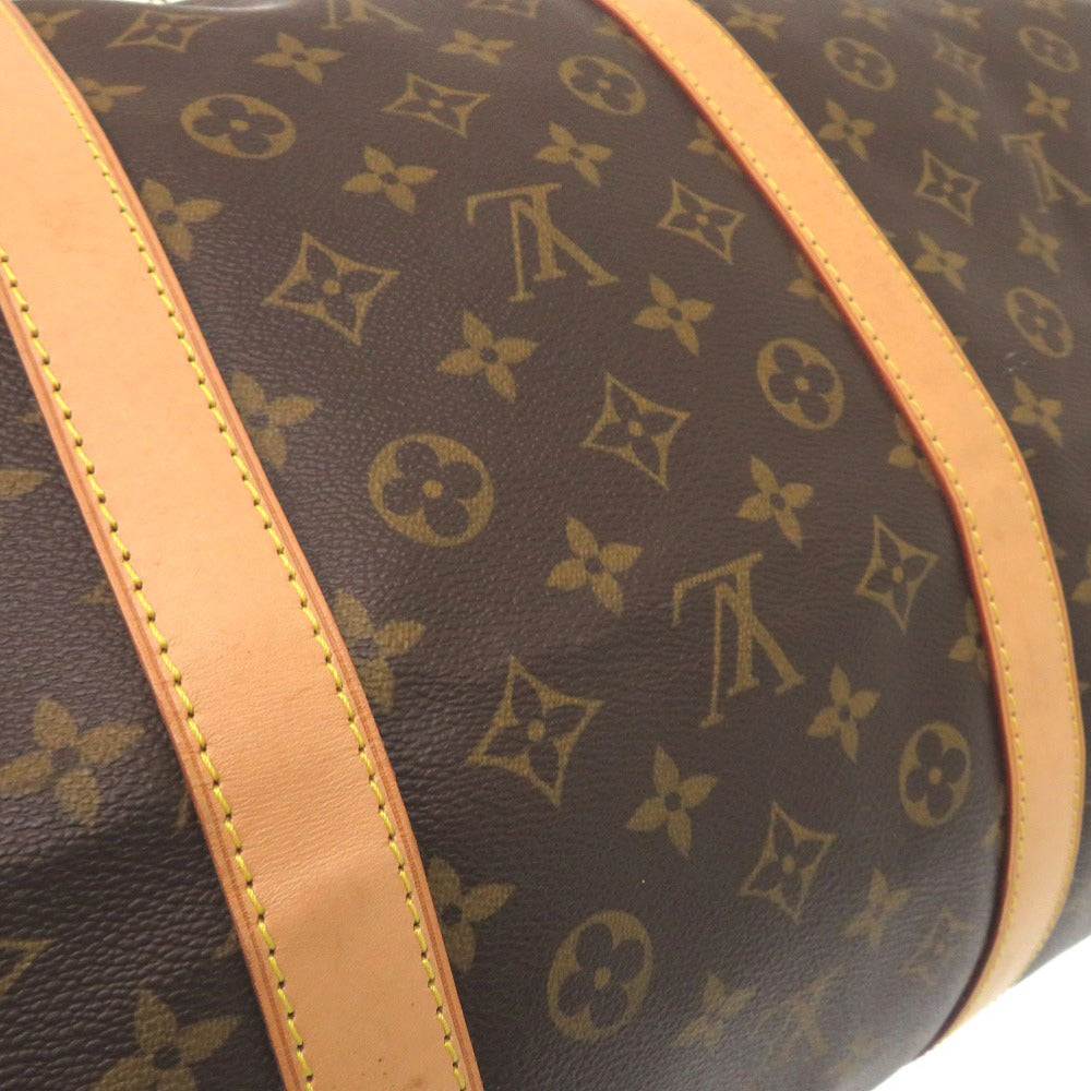 LOUIS VUITTON Boston Duffel bag M41412 Monogram canvas Brown Monogram Keepall bandouliere60