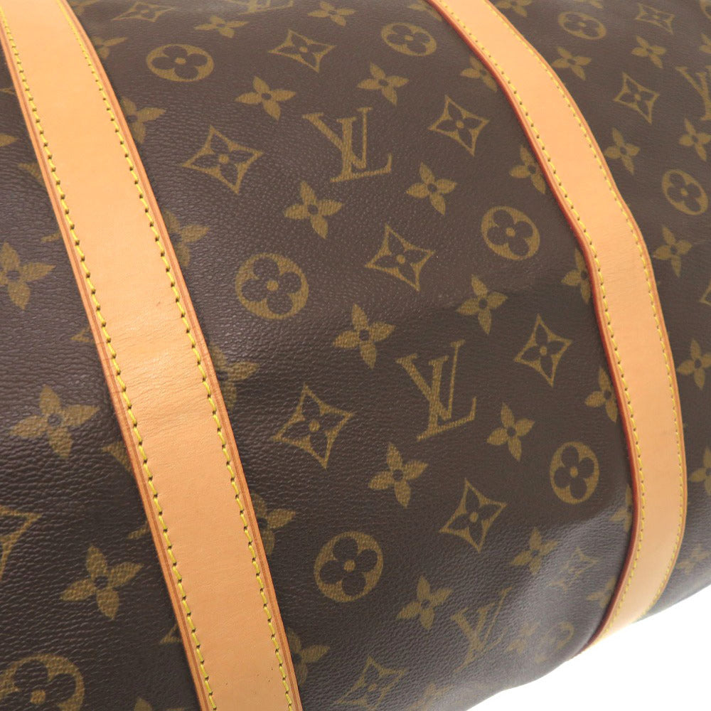 LOUIS VUITTON Boston Duffel bag M41412 Monogram canvas Brown Monogram Keepall bandouliere60