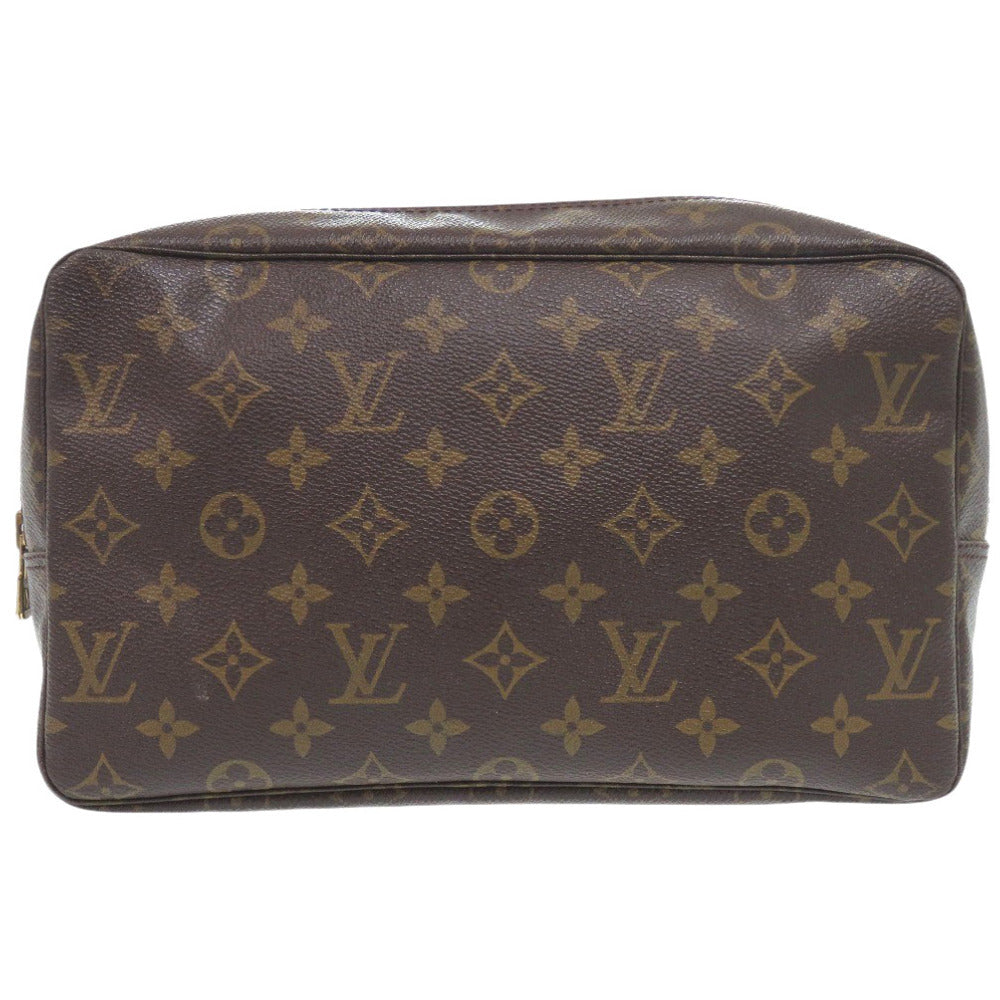 LOUIS VUITTON business bag M47522 Monogram canvas Brown Monogram Truth Cracking Ty 28 mens Used