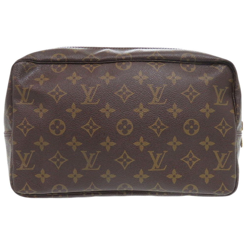 LOUIS VUITTON business bag M47522 Monogram canvas Brown Monogram Truth Cracking Ty 28 mens Used