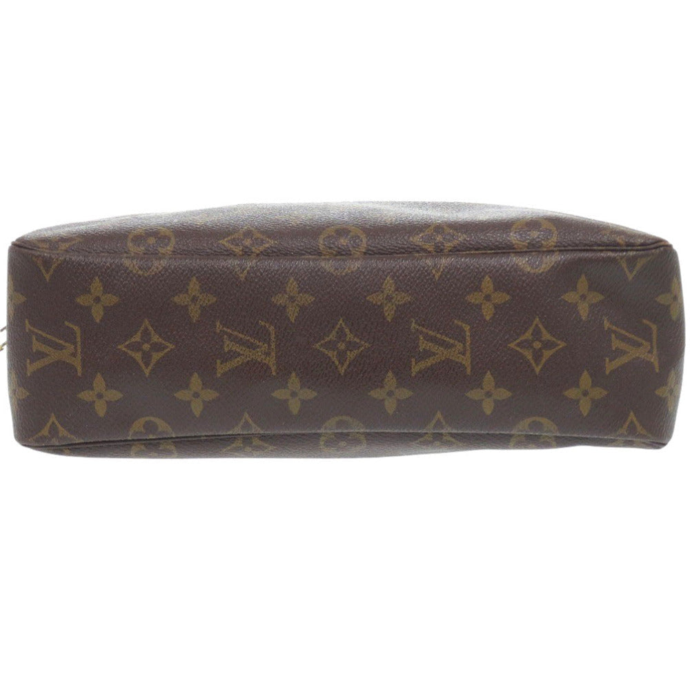 LOUIS VUITTON business bag M47522 Monogram canvas Brown Monogram Truth Cracking Ty 28 mens Used
