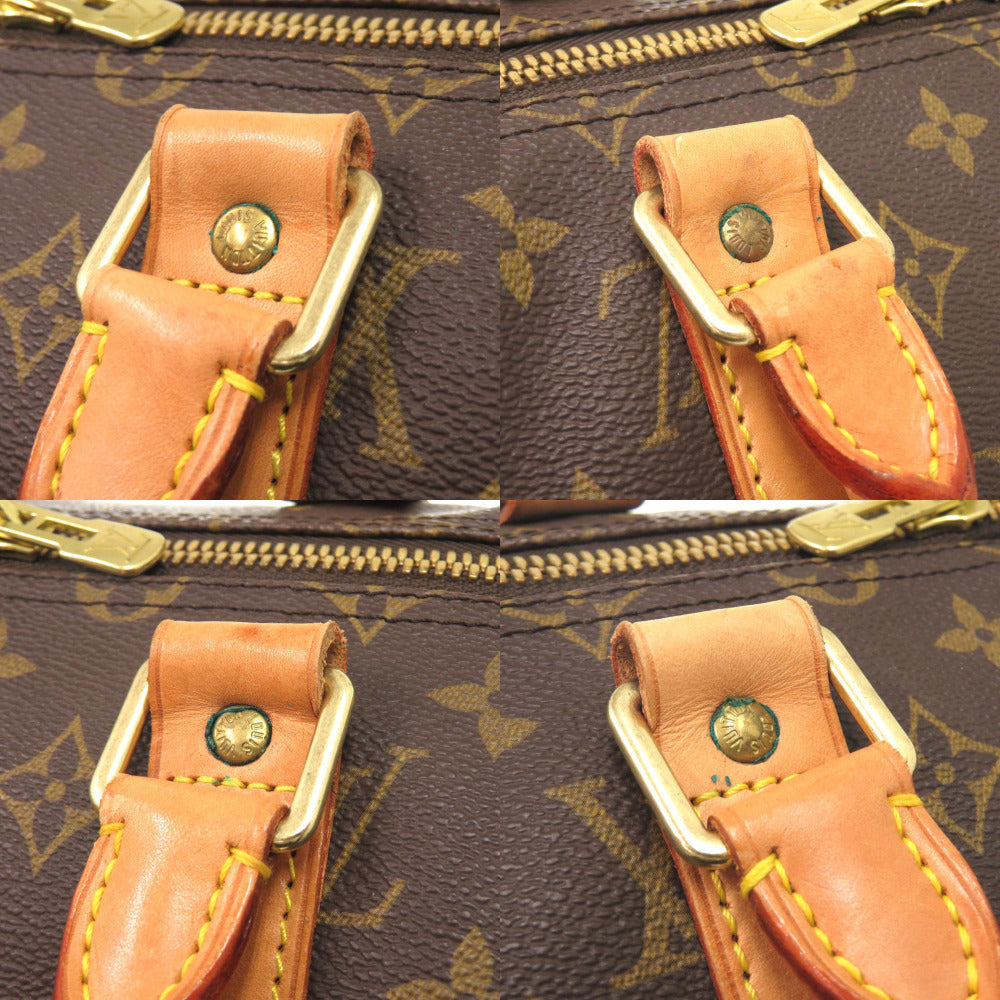 LOUIS VUITTON Boston Duffel bag M41414 Monogram canvas Brown Monogram Keepall bandouliere55