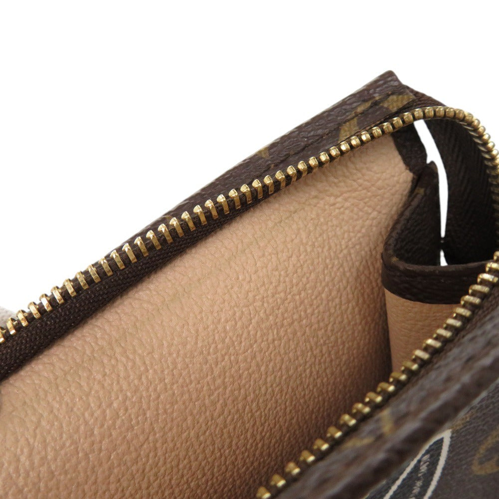 LOUIS VUITTON Clutch bag M41438 Monogram canvas Brown World Tour Monogram posh toilette unisex(Unisex) Used