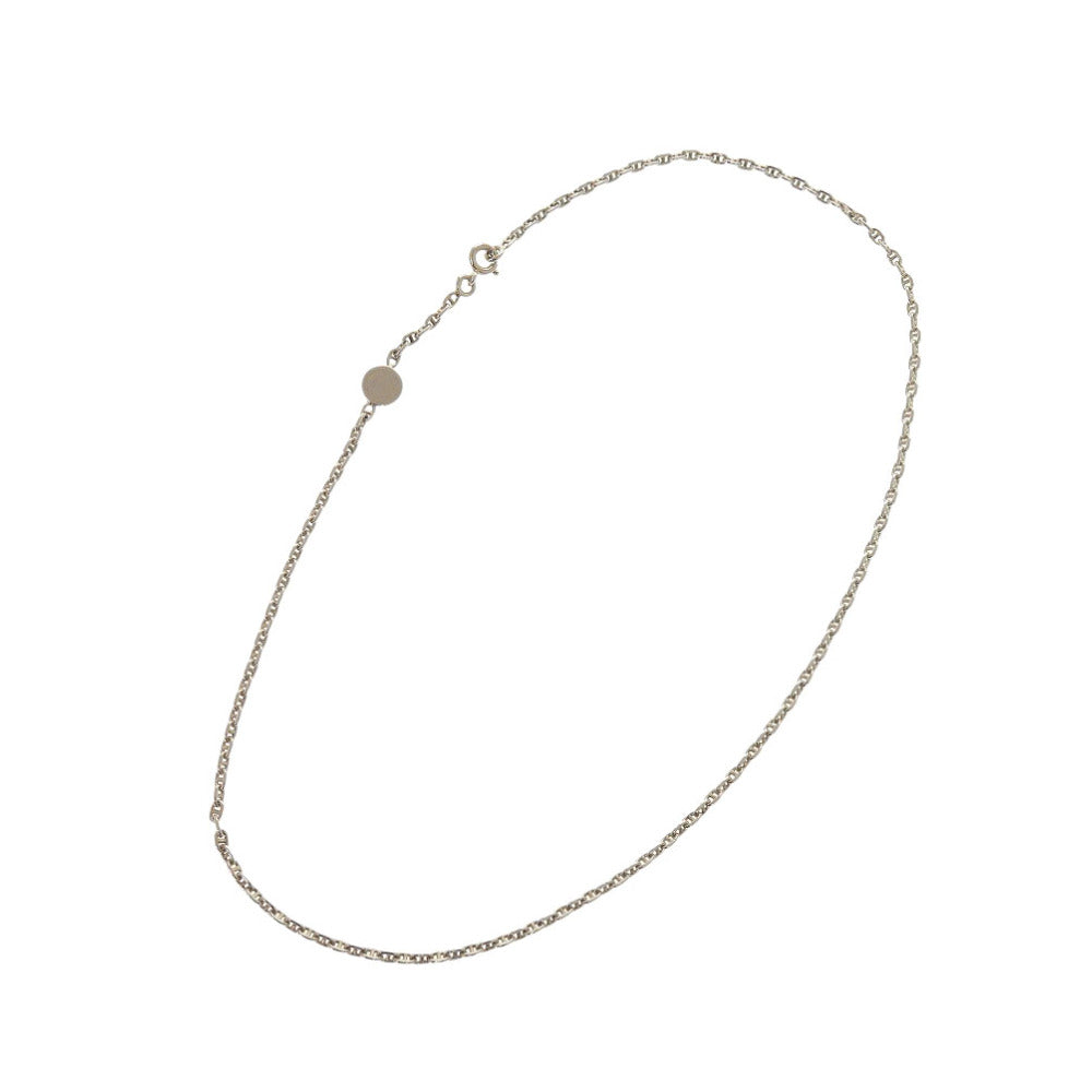 HERMES Necklace Silver925 Silver Chene Dunkle Mini Serie 15.7"