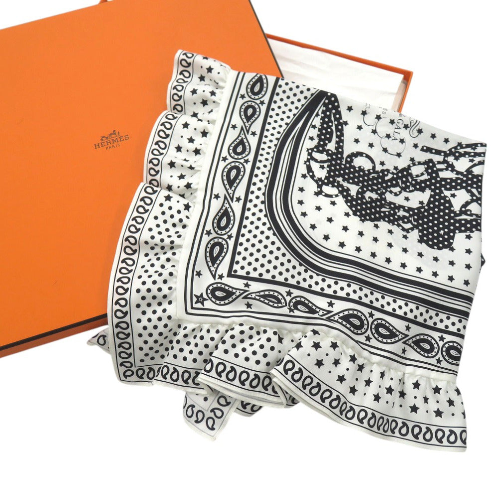 HERMES scarf silk BLANK Carre70 Brides de Gala