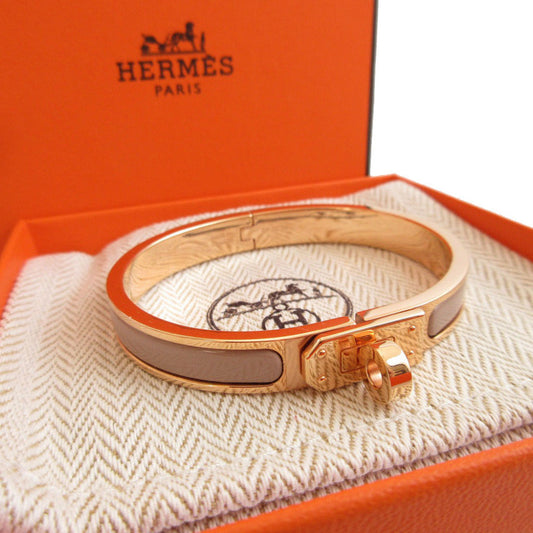 HERMES Bangle metal Rose gold Mini Click Kelly