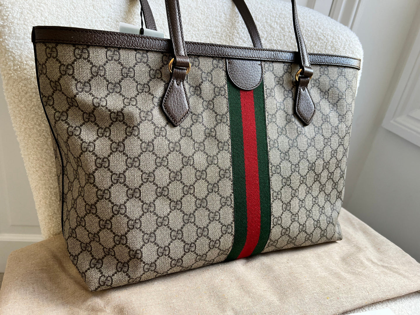 Gucci Ophidia GG Supreme Medium Tote (RRP £1440)