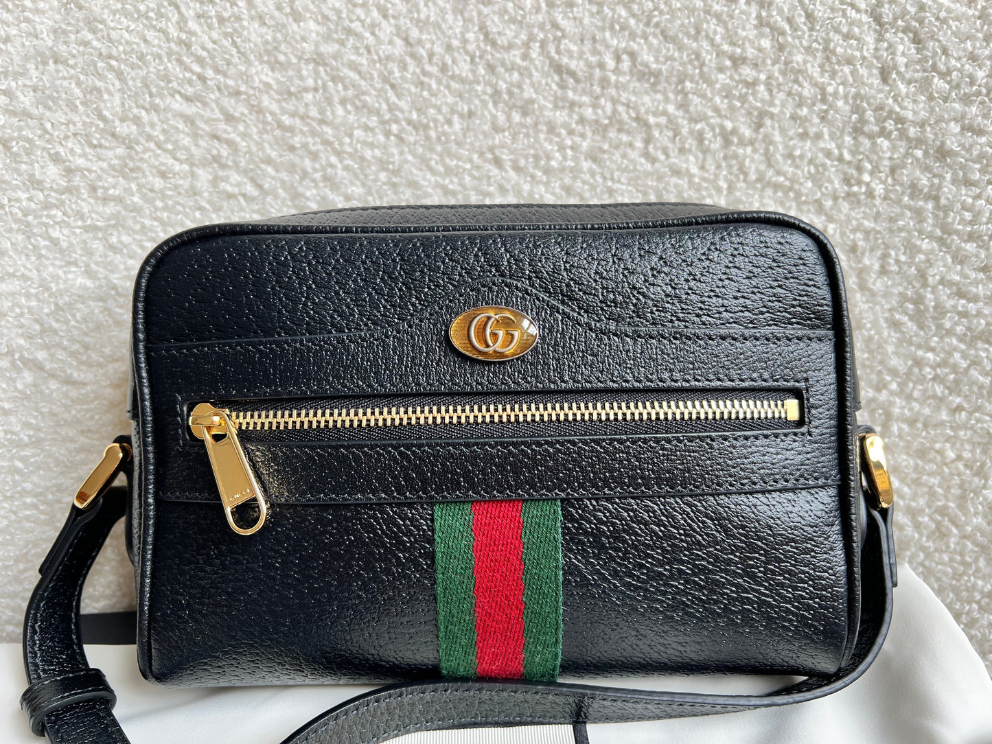 Gucci GG Black Ophidia Mini Shoulder Bag