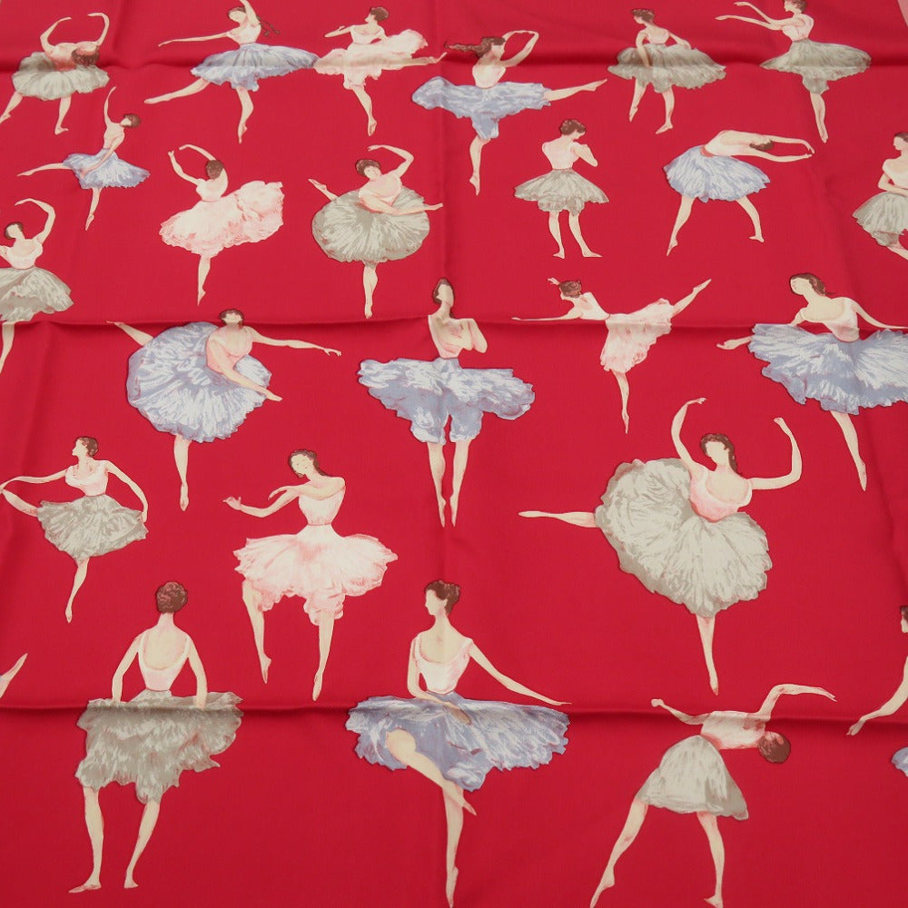 HERMES scarf silk multicolor Carre90 La Dance La Dance