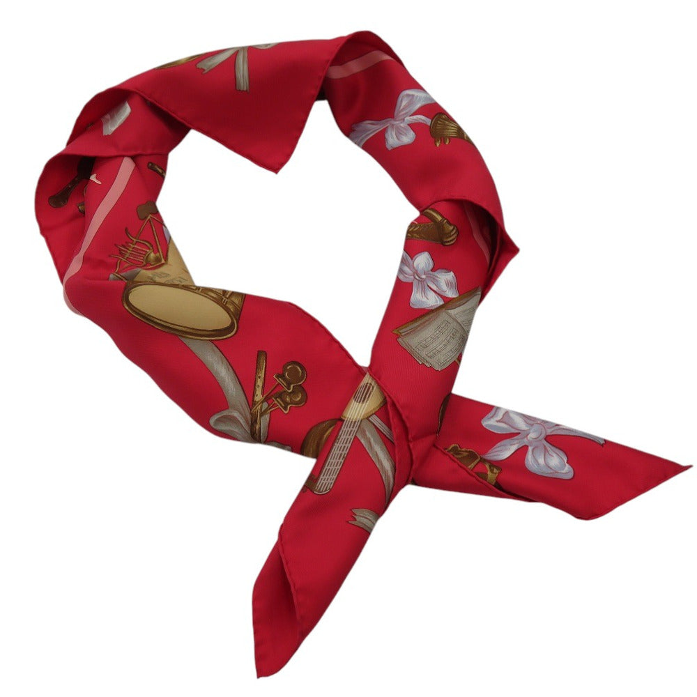 HERMES scarf silk multicolor Carre90 La Dance La Dance