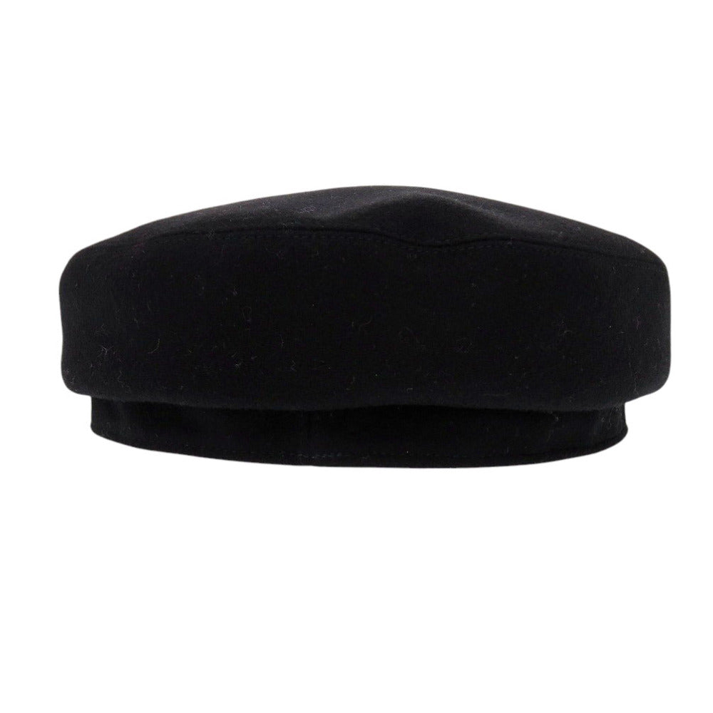 HERMES Other hats cashmere black Belleil Chene Dunkle 58