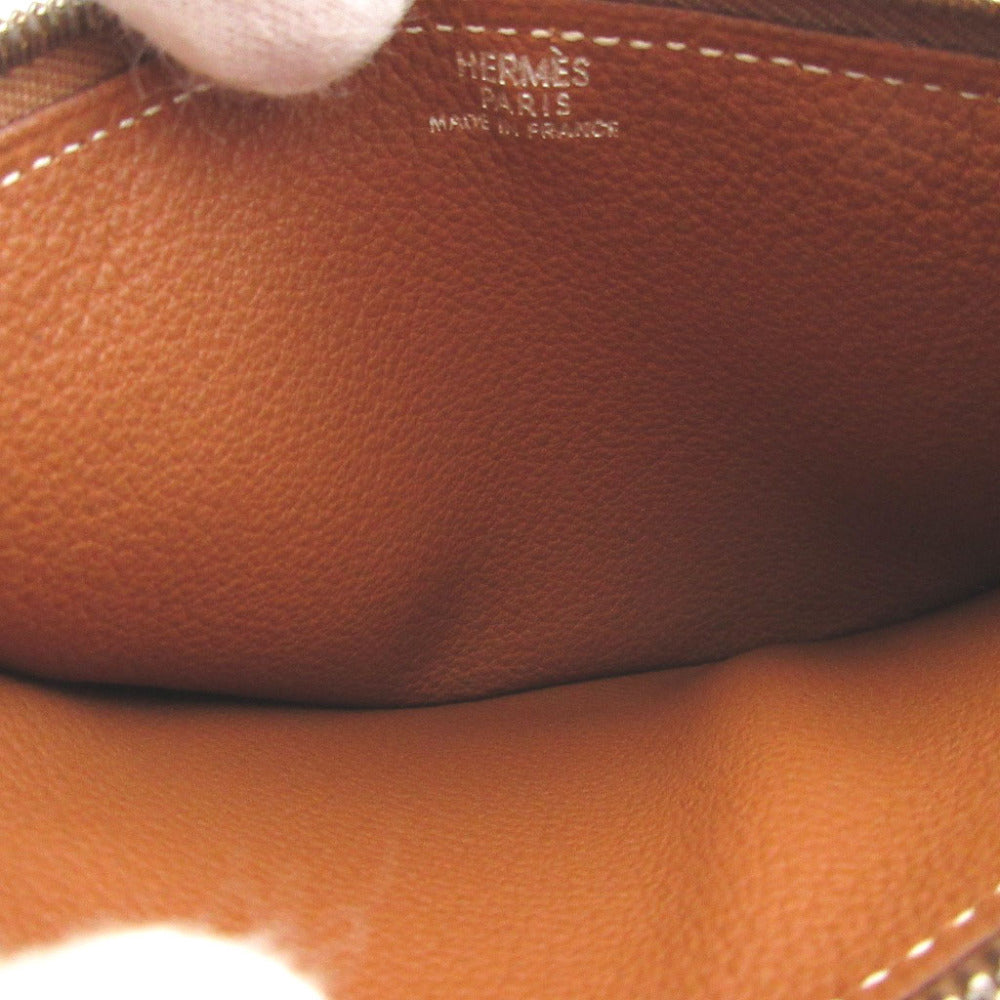 HERMES Long Wallet Purse Togo gold Dogon GM