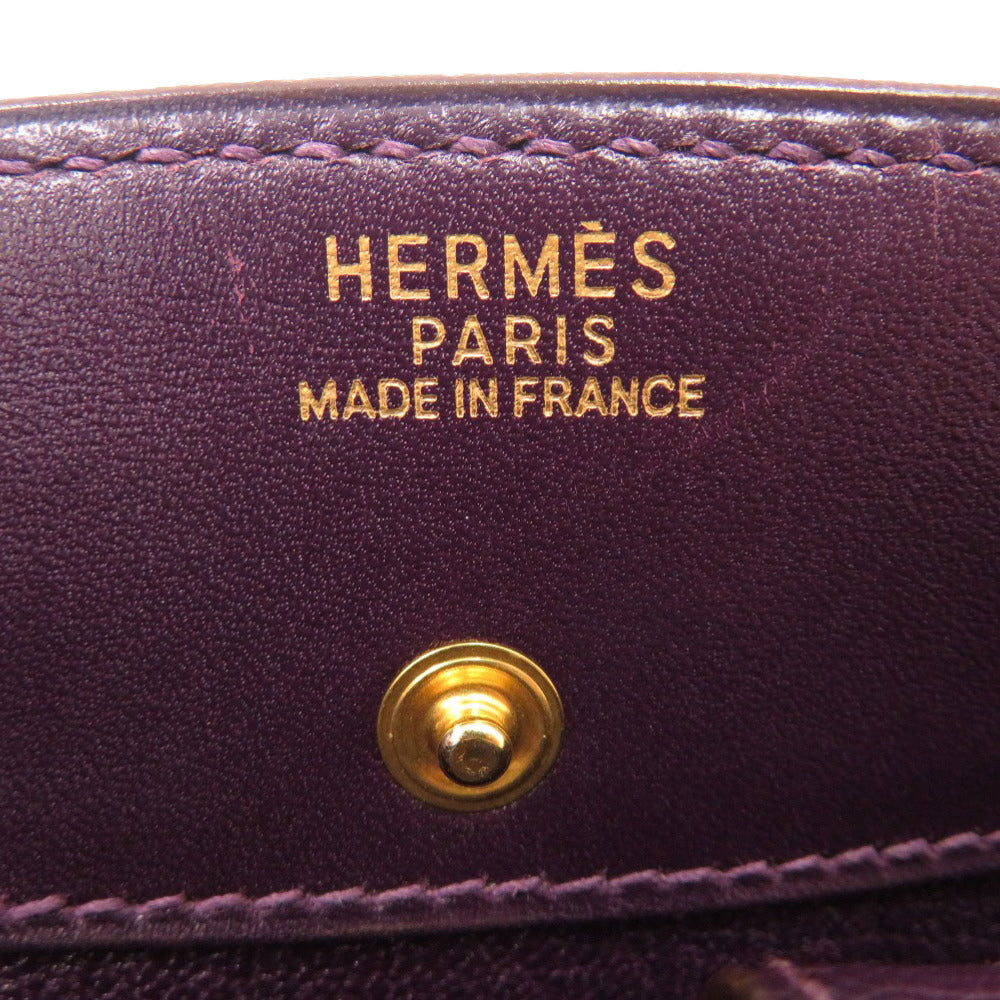 HERMES Handbag Box scarf Leysin White Bath TPM