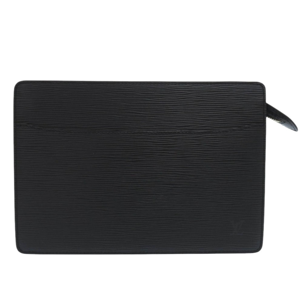 LOUIS VUITTON Clutch bag M52522 Epi Leather Noir Epi Pochette Homme