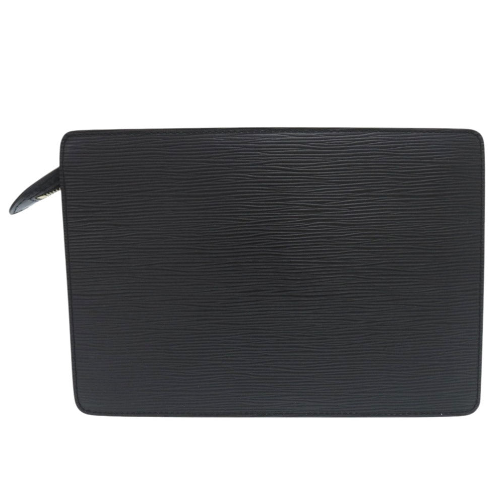LOUIS VUITTON Clutch bag M52522 Epi Leather Noir Epi Pochette Homme