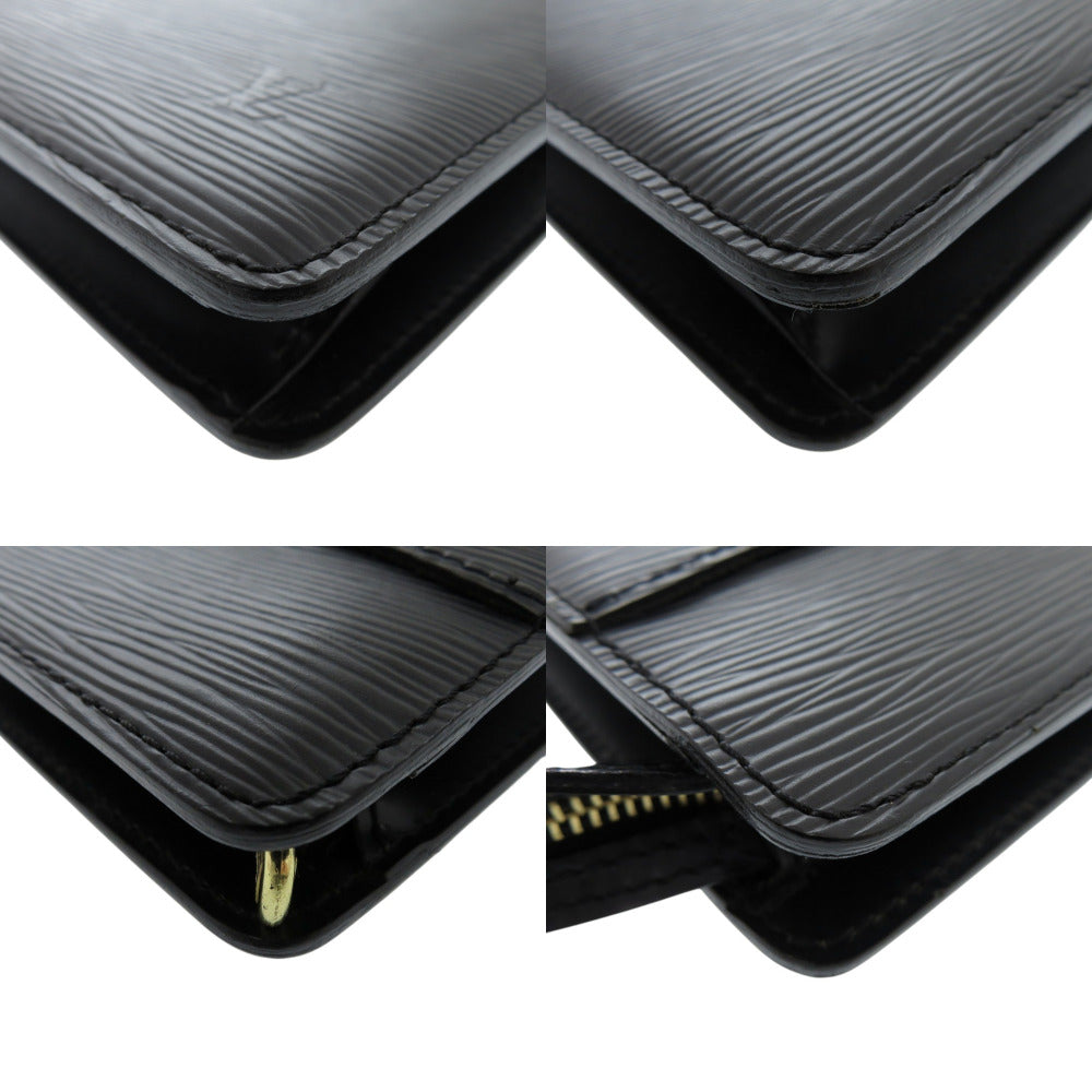 LOUIS VUITTON Clutch bag M52522 Epi Leather Noir Epi Pochette Homme