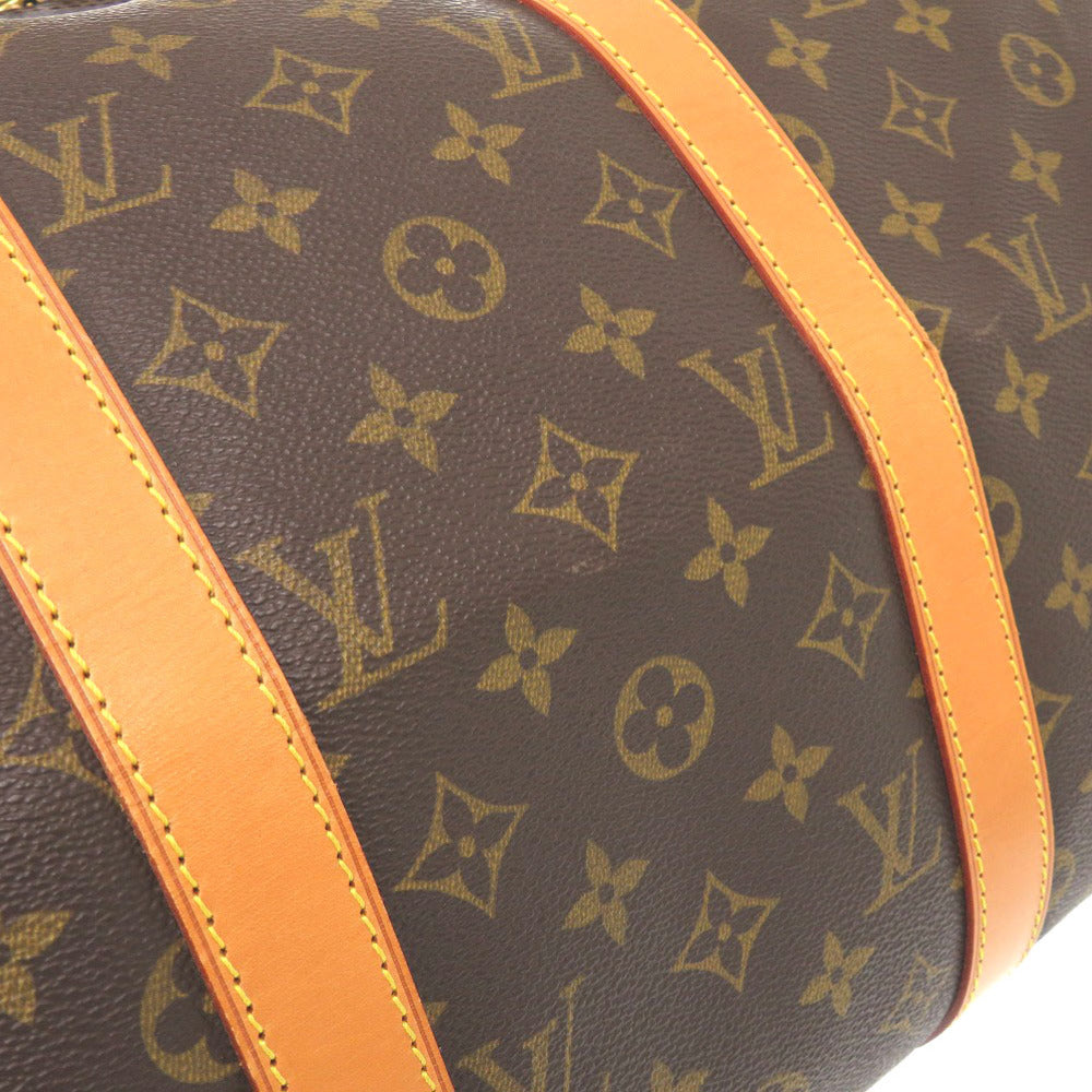 LOUIS VUITTON Boston Duffel bag M41416 Monogram canvas Brown Monogram Keepall bandouliere50