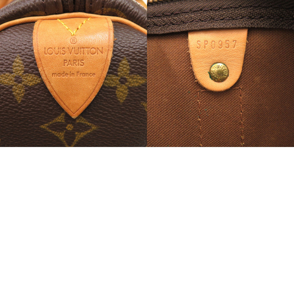 LOUIS VUITTON Boston Duffel bag M41428 Monogram canvas Brown Monogram Keepall 45
