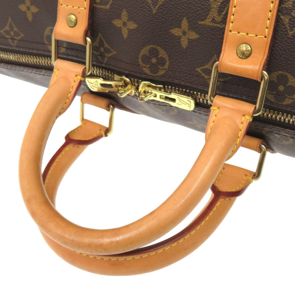 LOUIS VUITTON Boston Duffel bag M41428 Monogram canvas Brown Monogram Keepall 45