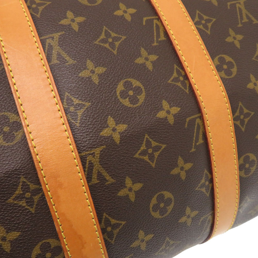 LOUIS VUITTON Boston Duffel bag M41428 Monogram canvas Brown Monogram Keepall 45