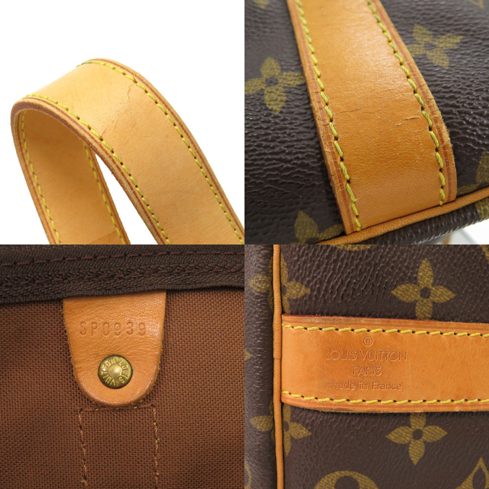 LOUIS VUITTON Boston Duffel bag M41416 Monogram canvas Brown Monogram Keepall bandouliere50