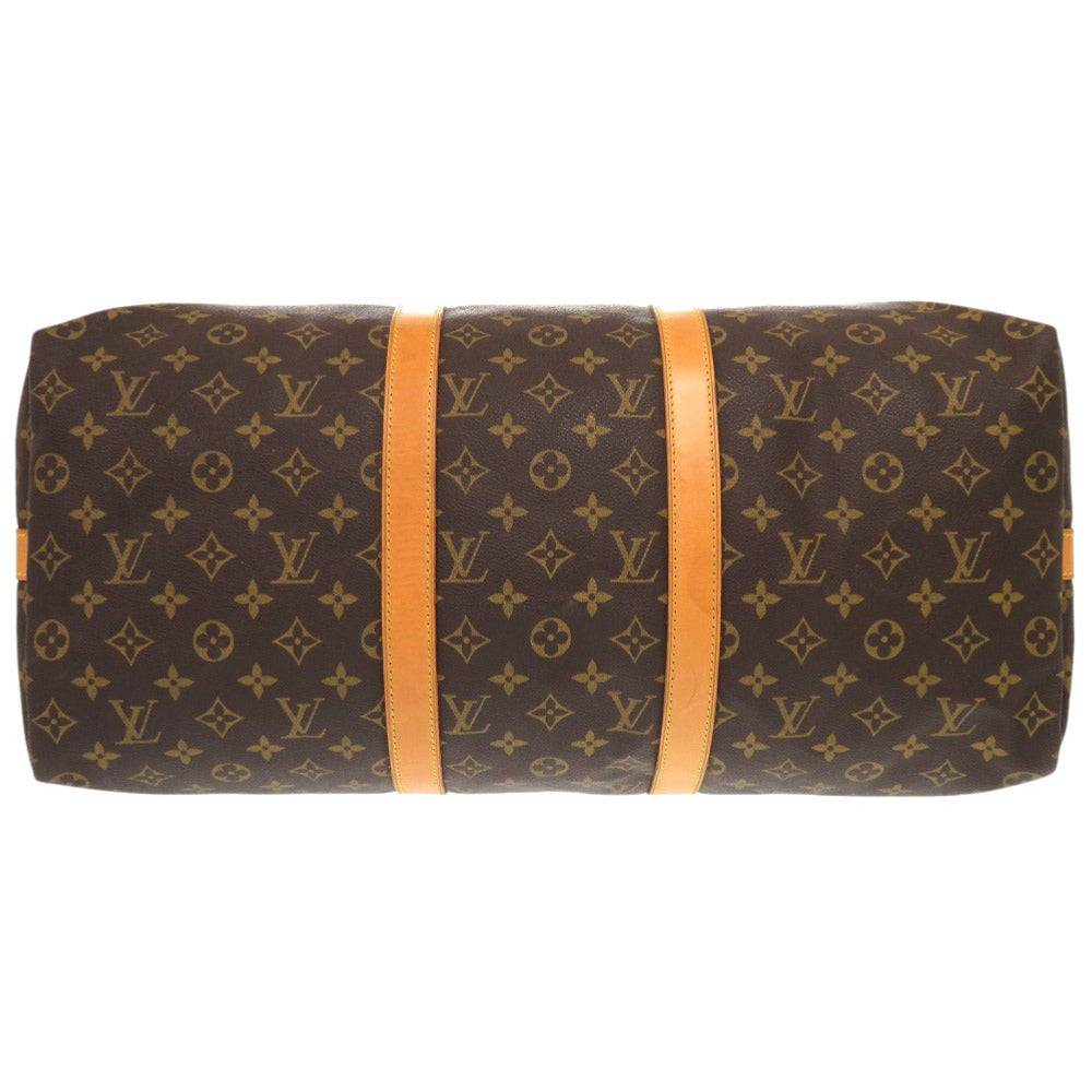 LOUIS VUITTON Boston Duffel bag M41416 Monogram canvas Brown Monogram Keepall bandouliere50