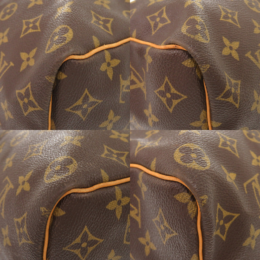 LOUIS VUITTON Boston Duffel bag M41416 Monogram canvas Brown Monogram Keepall bandouliere50