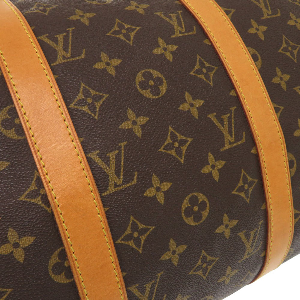 LOUIS VUITTON Boston Duffel bag M41416 Monogram canvas Brown Monogram Keepall bandouliere50