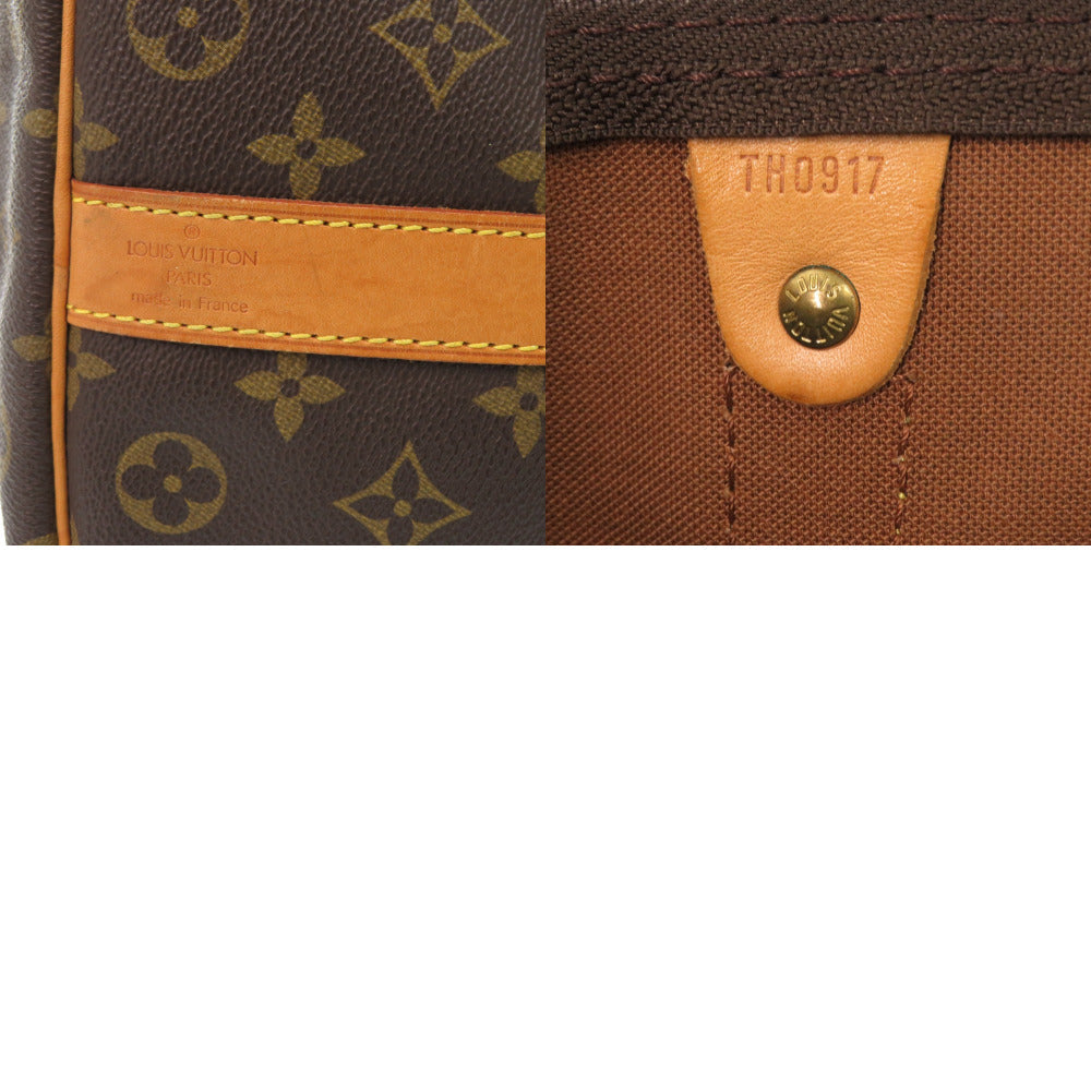 LOUIS VUITTON Boston Duffel bag M41416 Monogram canvas Brown Monogram Keepall bandouliere50