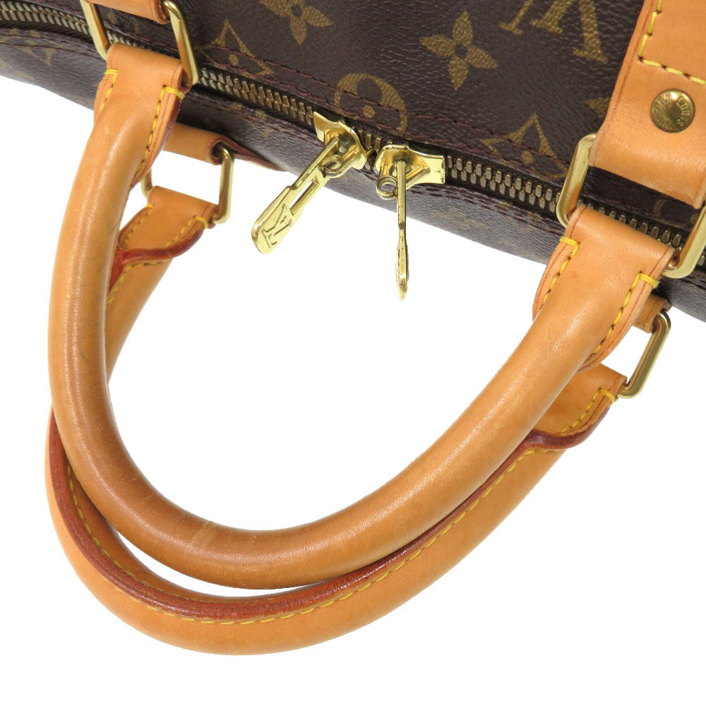 LOUIS VUITTON Boston Duffel bag M41416 Monogram canvas Brown Monogram Keepall bandouliere50