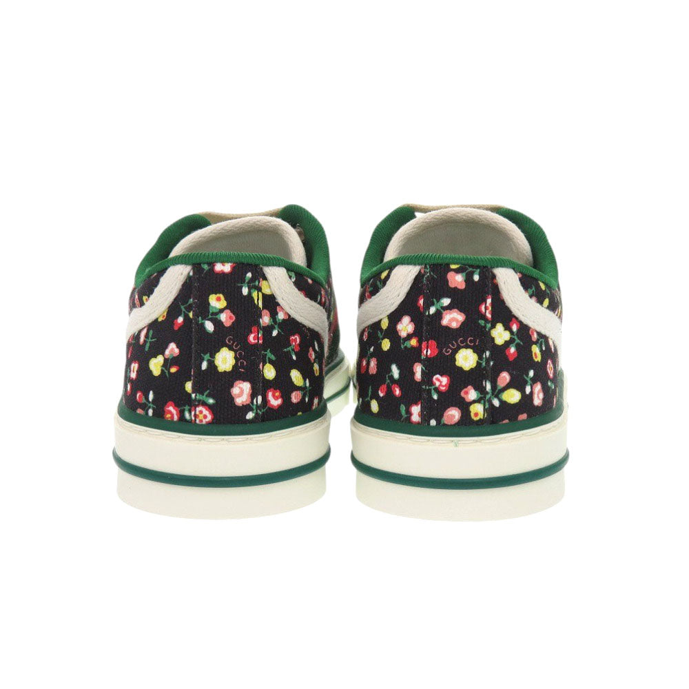 GUCCI sneakers 606110  canvas black LIBERTY Collaboration Tennis 1977 Liberty Floral 35
