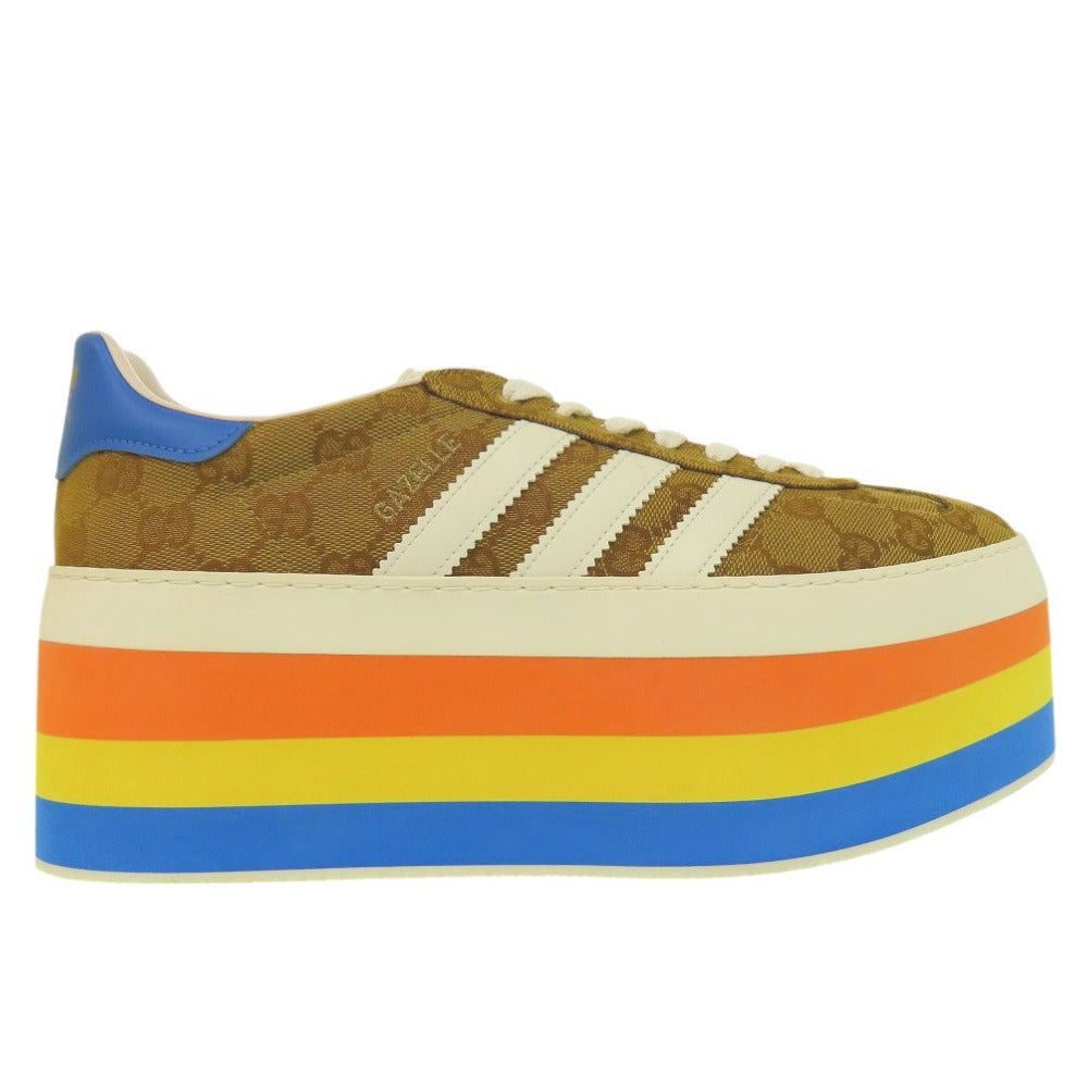 GUCCI sneakers 707873 GG canvas multicolor GUCCI × adidas originals GAZELLE 26.5