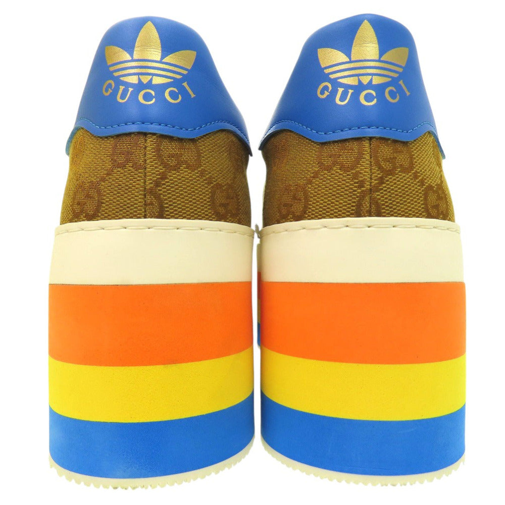 GUCCI sneakers 707873 GG canvas multicolor GUCCI × adidas originals GAZELLE 26.5