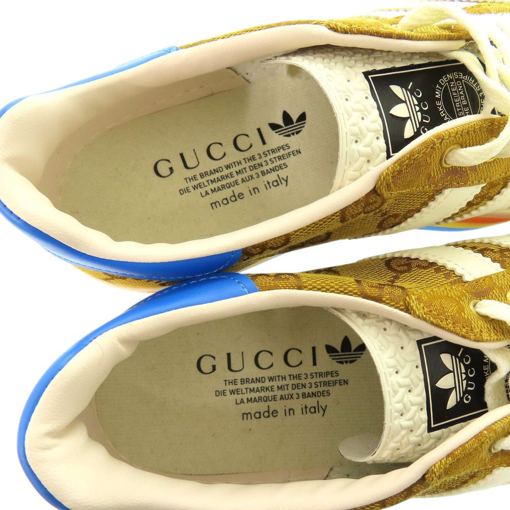 GUCCI sneakers 707873 GG canvas multicolor GUCCI × adidas originals GAZELLE 26.5