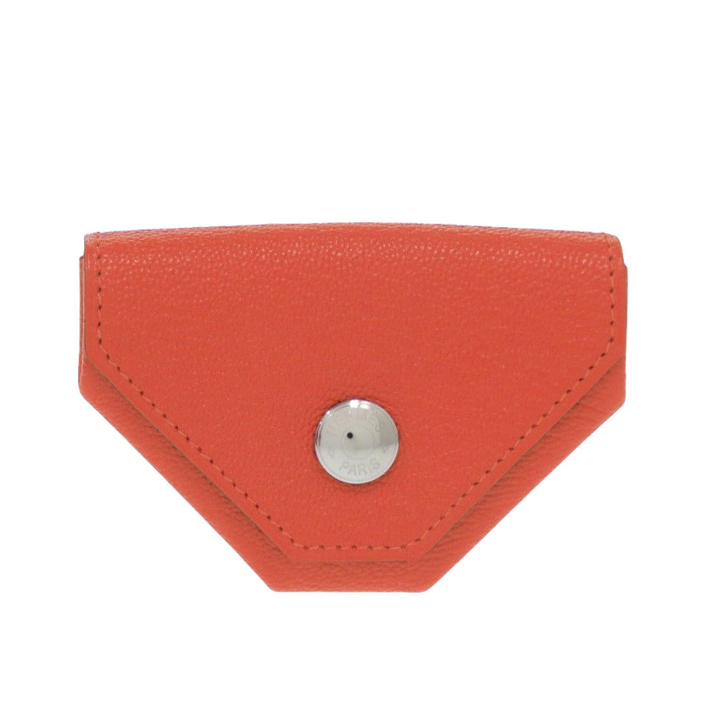HERMES Coin case Shave Rouge tomato Revan Cattle