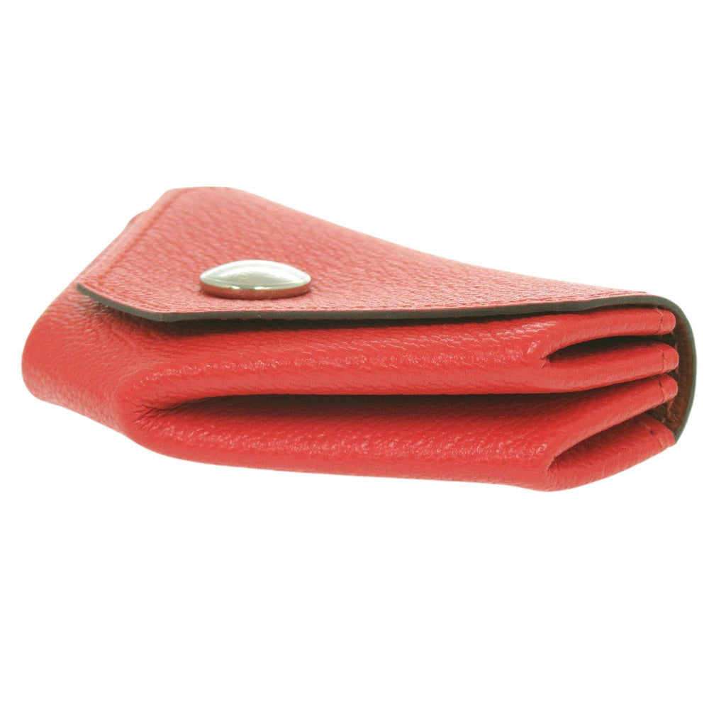HERMES Coin case Shave Rouge tomato Revan Cattle