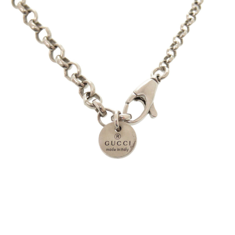 GUCCI Necklace Silver925 Silver Interlocking G