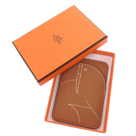 HERMES Card Case H0002731 37 Vaux Swift gold MagSafe Eman Morse