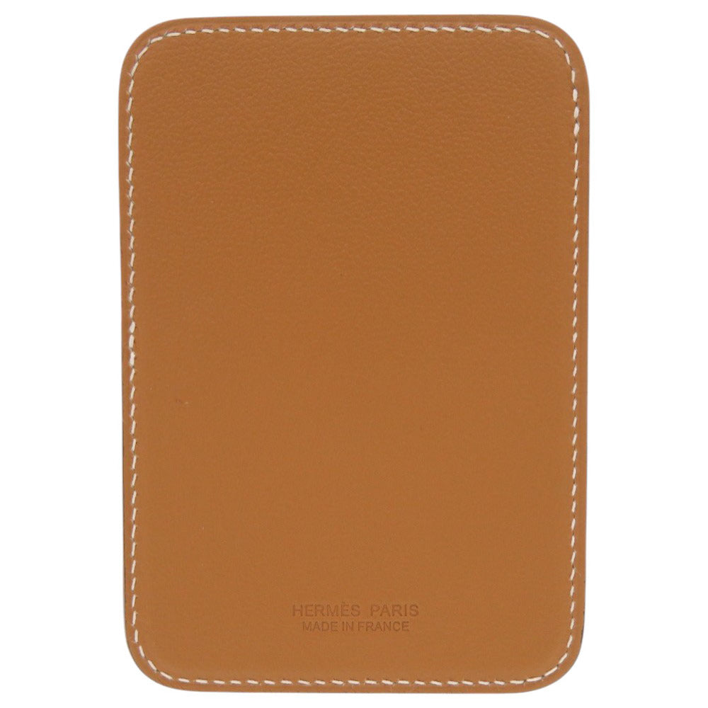 HERMES Card Case H0002731 37 Vaux Swift gold MagSafe Eman Morse