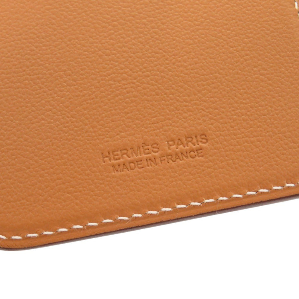 HERMES Card Case H0002731 37 Vaux Swift gold MagSafe Eman Morse