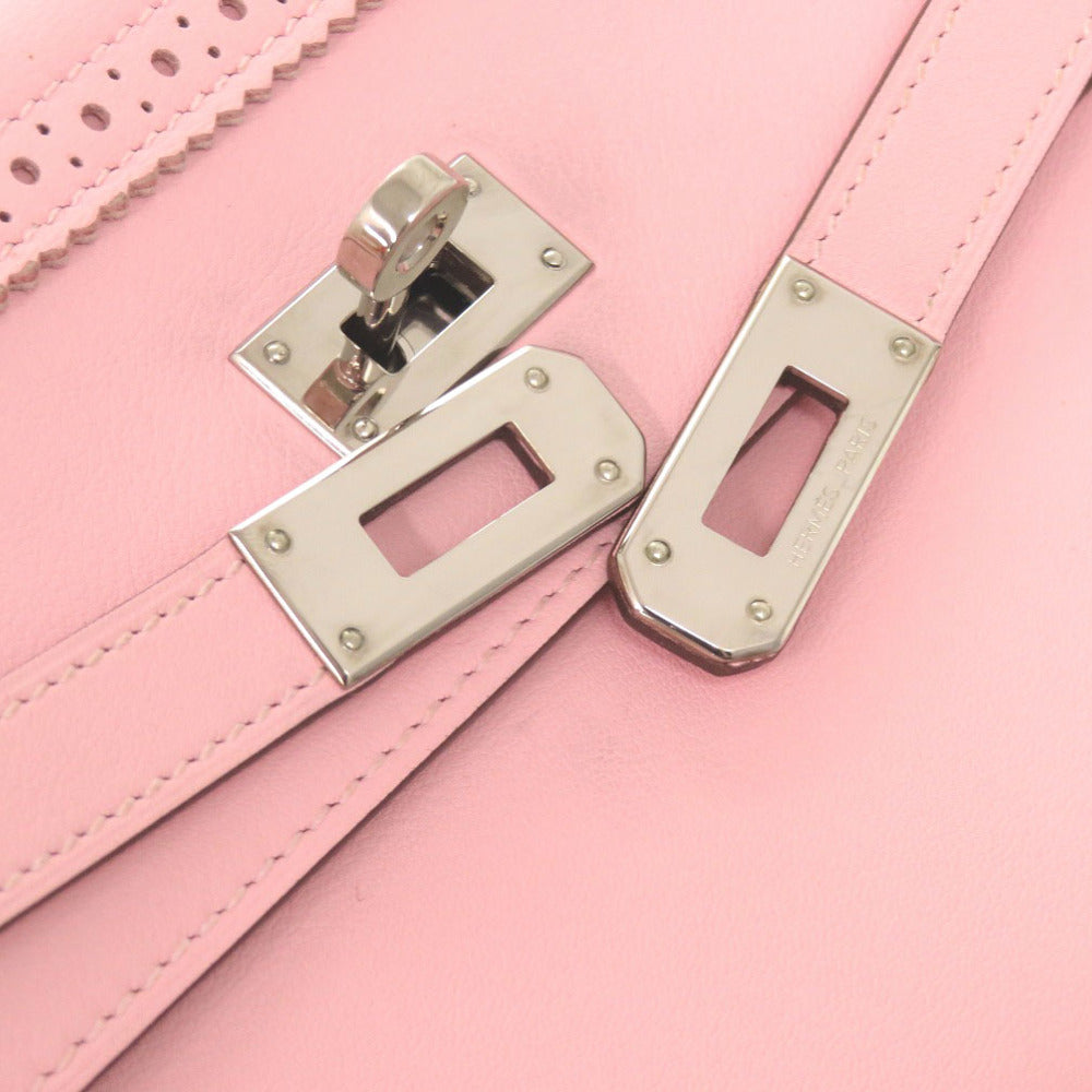 HERMES Long Wallet Purse Swift Rose cherry Kelly Wallet Gillies